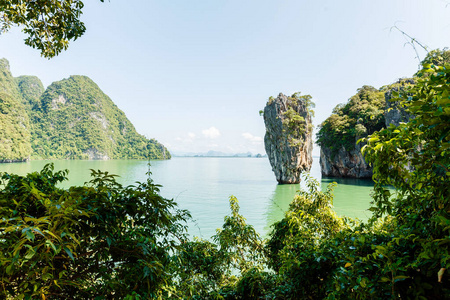 泰国詹姆斯邦德岛，潘牙湾