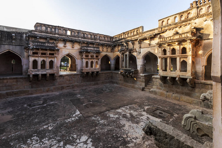 Ancient civilization in Hampi. 