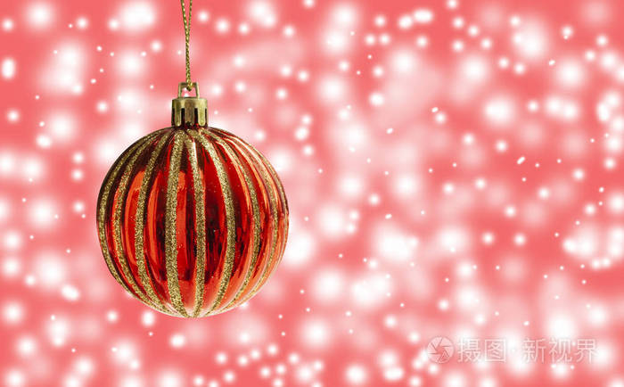 传统 冬天 形象 庆祝 圣诞节 假日 云杉 装饰品 玻璃
