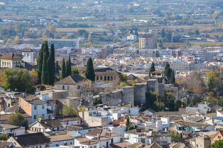 The roofs of Granada. 