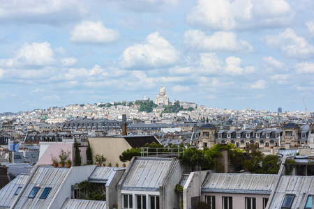 Roofs of Paris. 