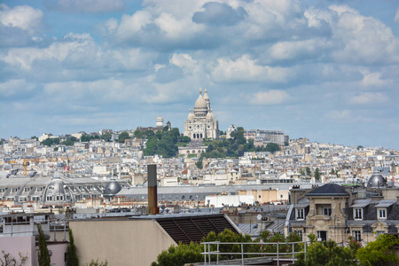 Roofs of Paris. 