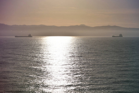 旅游业 地平线 夏天 颜色 自然 海景 日出 风景 海洋