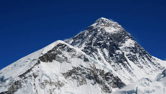 登山 冒险 山谷 珠穆朗玛峰 喜马拉雅山脉 旅行 风景 高的
