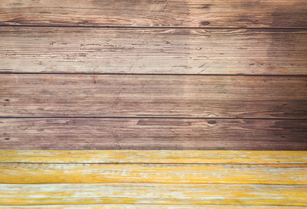 Natural kitchen table wood wall  brown plank wooden background 