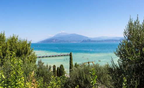 加尔达湖上的Sirmione