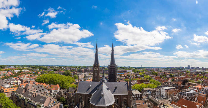 代尔夫特全景