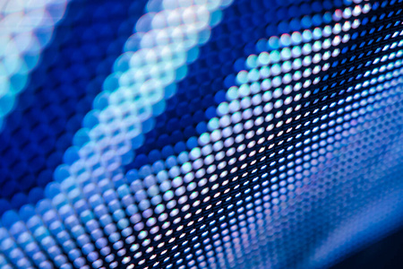 CloseUp LED blurred screen. LED soft focus background. abstract 