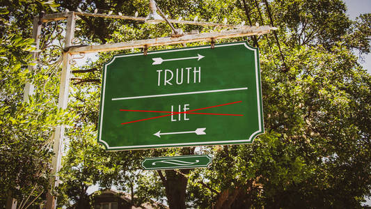 真理与谎言的路标