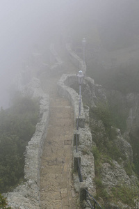 意大利 楼梯 建筑 建筑学 自然 追踪 岩石 古老的 旅行