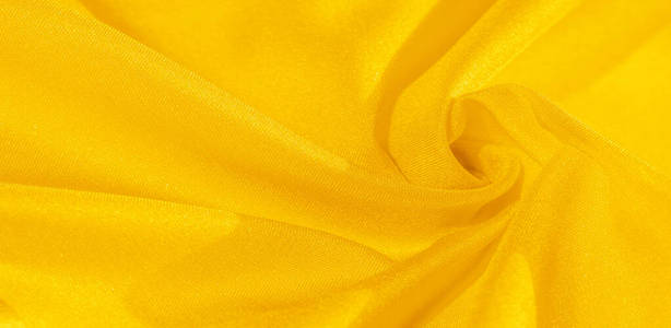 质地，背景，图案，黄色丝绸。这丝绸我