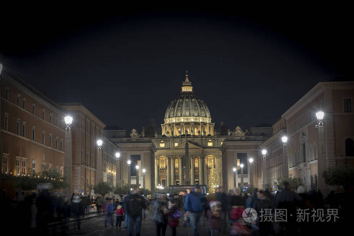 梵蒂冈圣彼得大教堂Papal Basilica of St.Peters近景