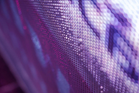 CloseUp LED blurred screen. LED soft focus background. abstract 