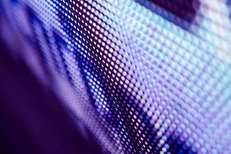 CloseUp LED blurred screen. LED soft focus background. abstract 