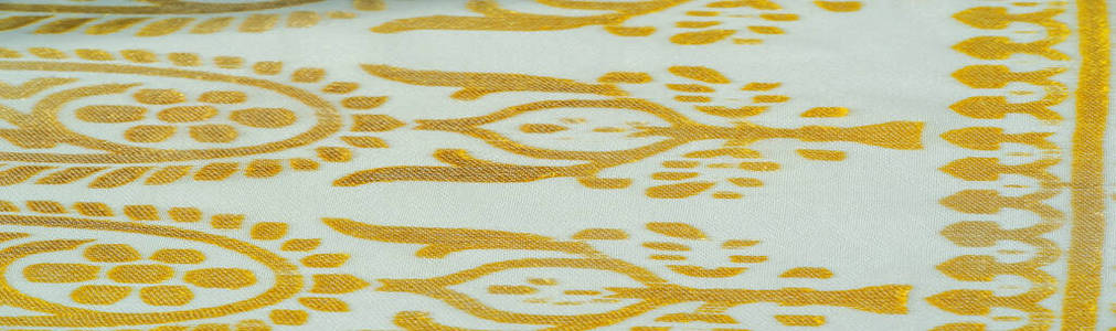 Texture, pattern, collection, silk fabric, female scarf, golden 