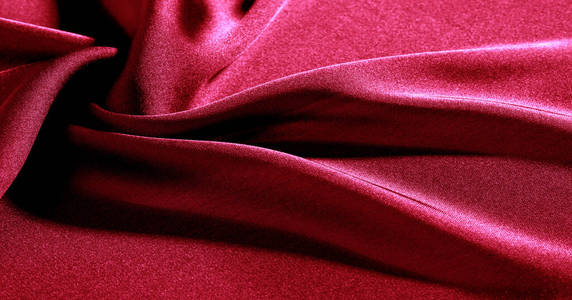 Background, pattern, texture, wallpaper, red silk fabric. Add a 