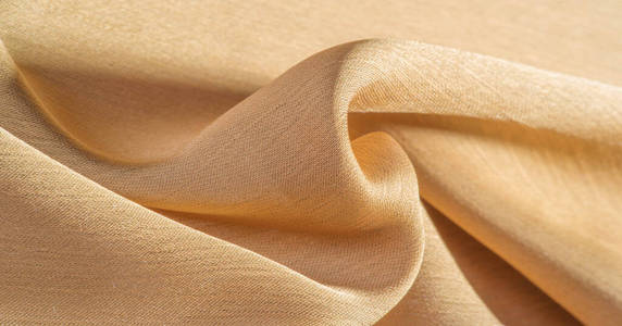 浪漫的 波动 折叠 毛巾 沙丘 纺织品 丝绸 纹理 材料
