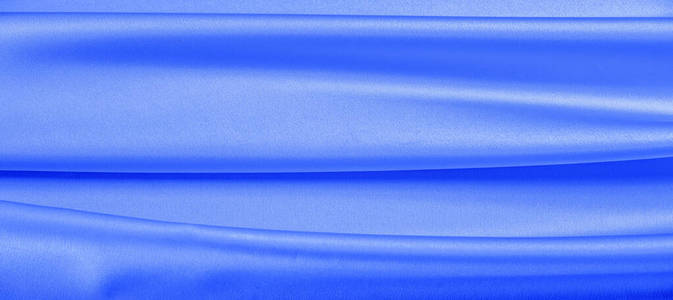 background texture, pattern. blue silk fabric. This lightweight 