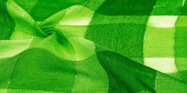 质地背景图案丝巾女性绿色