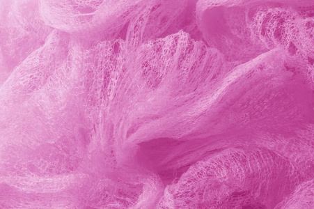 粉红色网眼布。这是一个微薄的网格