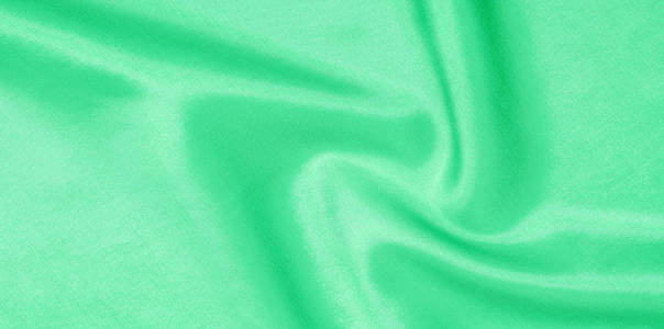 图案，背景，图案，质地，绿色丝绸。这个u