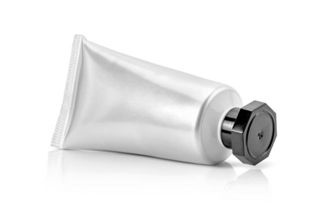 牙膏或化妆品设计模型用铝管图片