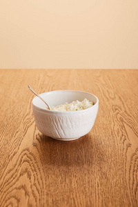 产品 饮食 自制 营养 木材 食物 美味的 酸奶 米色 乳制品