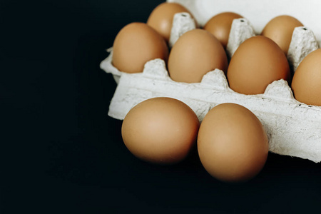 包装 自然 蛋白质 鸡蛋 纸张 食物 早餐 特写镜头 动物