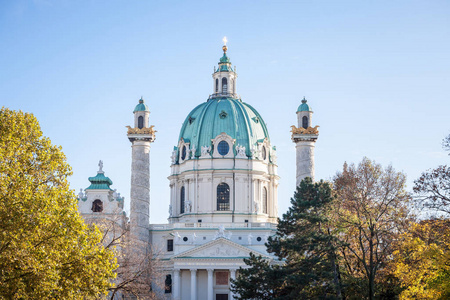 旅游 历史的 卡尔斯基 维也纳 吸引力 维恩 旅游业 外观