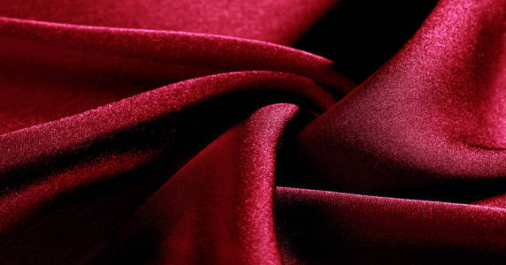 Background, pattern, texture, wallpaper, red silk fabric. Add a 