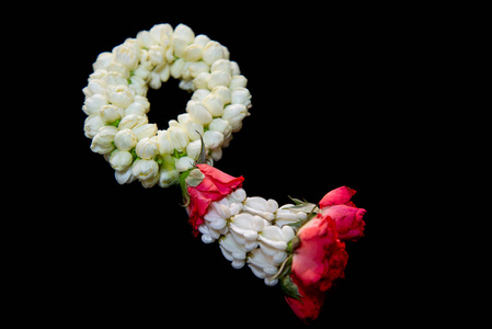 泰国婚礼花环泰国花环照片