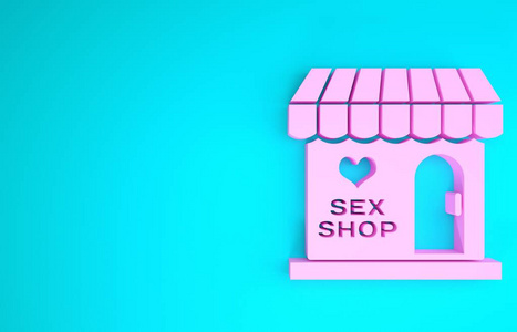 性用品商店,网上性用品商店,成人性用品概念.极简主义概念.