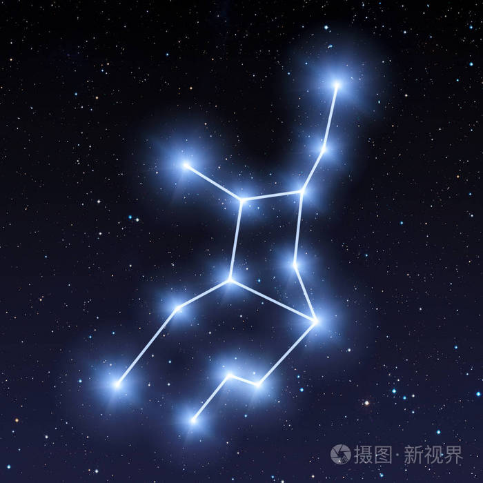 星座的星星图像图片