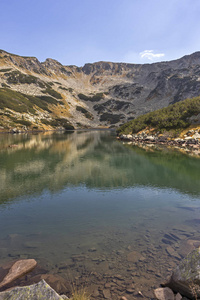 保加利亚皮林山龙湖景观