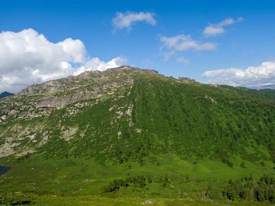 自然 石头 公园 储备 岩石 山谷 风景 全景图 西伯利亚