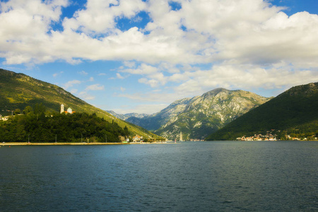 全景图 海湾 房屋 第纳尔 黑山 海景 假期 文化 风景