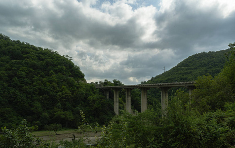 建筑学 运输 建筑 高架桥 城市 天空 风景 高的 自然