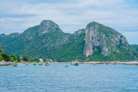 亚洲 旅游 海岸 泰国 风景 天空 旅行 假期 旅游业 海滩