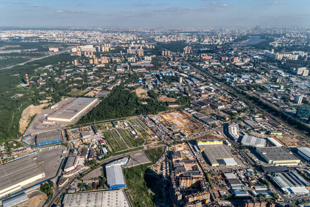 高层住宅建筑,建筑密度极高.照片