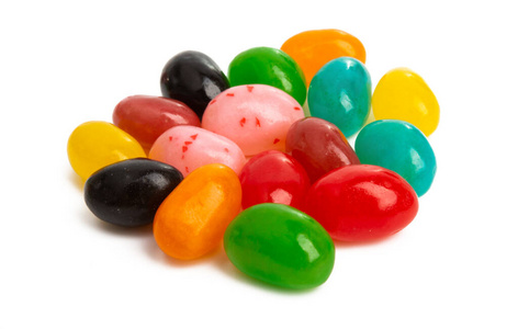 jelly beans isolated 