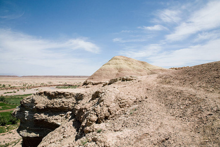 风景 沙漠 岩石 情景 蓝天 自然 旅行 旅游业 摩洛哥