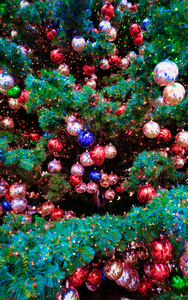 柏林新圣诞集市装饰圣诞树碎片