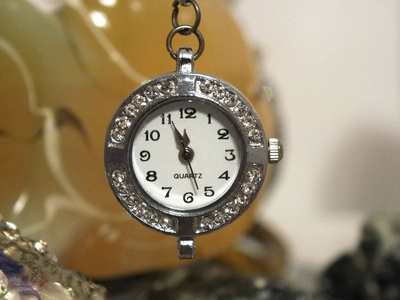 第二 时钟 小时 计时器 面对 古董 口袋 时间 警报 分钟