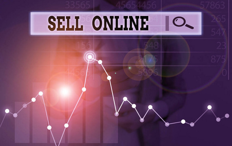 手写文字在线销售。概念是指通过互联网直接向买家出售商品或服务。