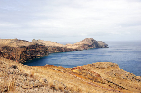 美女 海岸线 指向 欧洲 遇见 最西端 夏天 大西洋 地中海