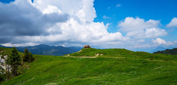 首脑会议 瑞士 夏天 乡村 假期 风景 季节 旅行 瑞士人