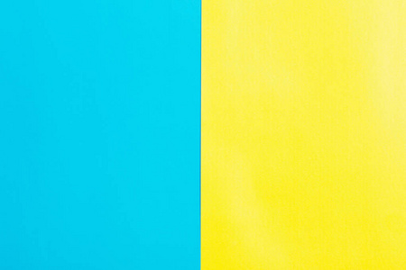 blue and yellow paper background 