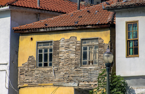 旅行 旅游业 房子 外部 古老的 欧洲 街道 城市 窗口