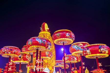 Chinese festive lantern 