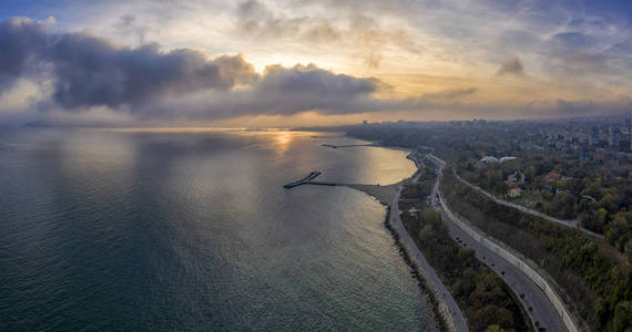 bay and coastline 